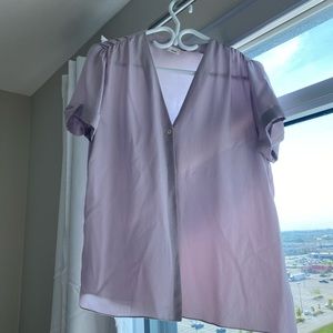 Aritzia Wilfred Short Sleve Blouse